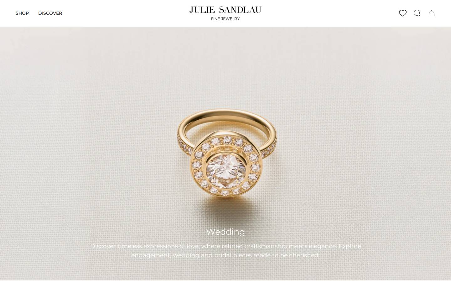 Julie Sandlau A/S homepage screenshot