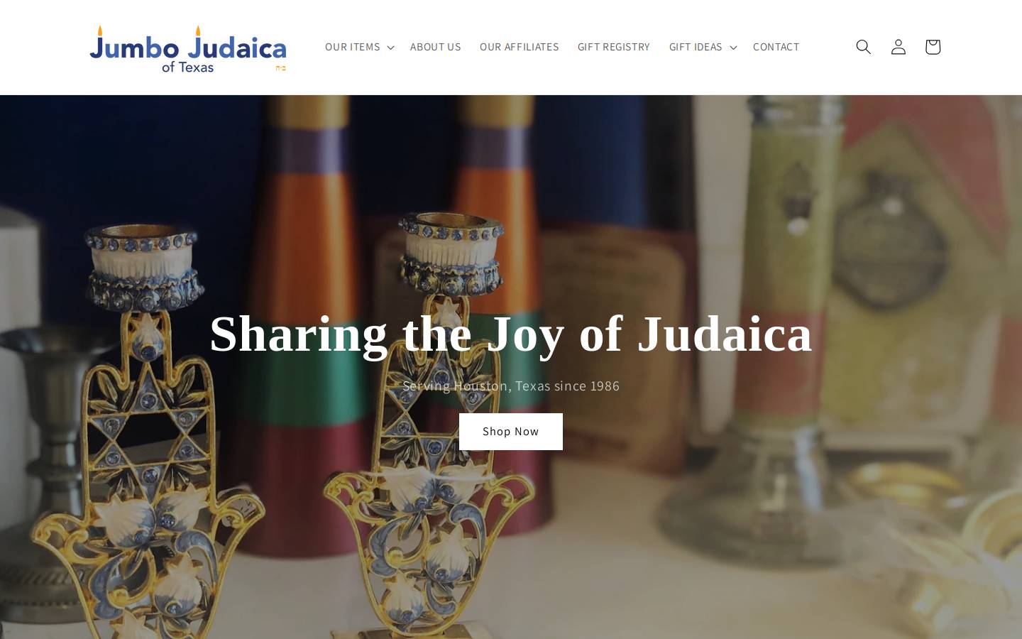 jumbojudaica.org homepage screenshot