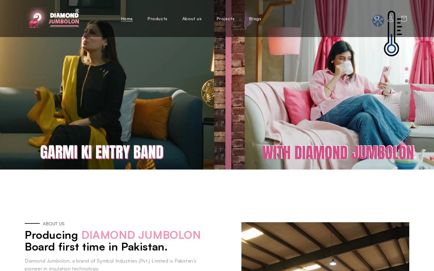 jumbolon.com homepage screenshot