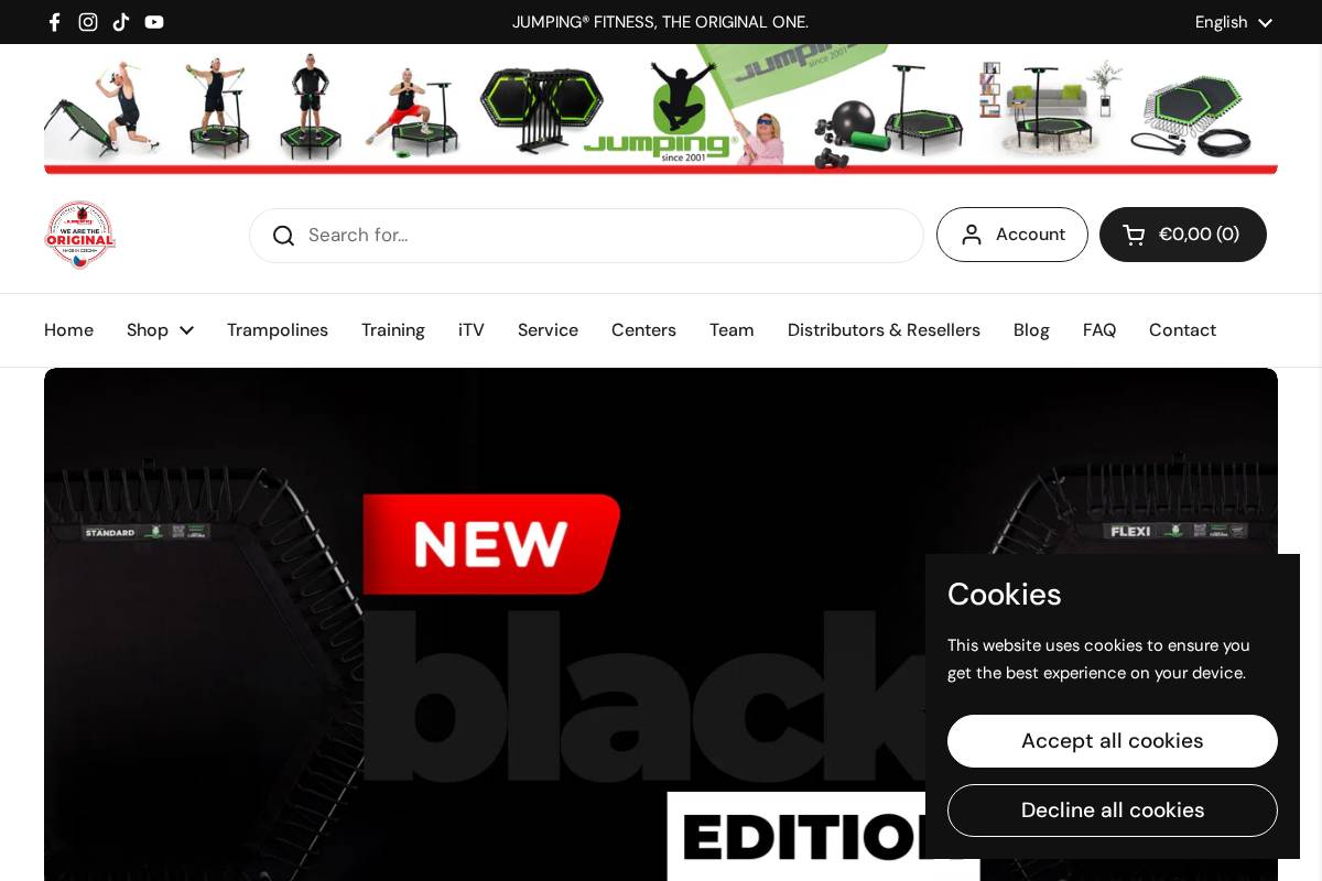 jumping-fitness.com homepage screenshot