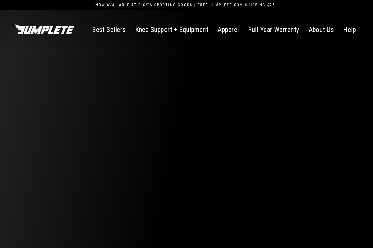 Jumplete homepage screenshot