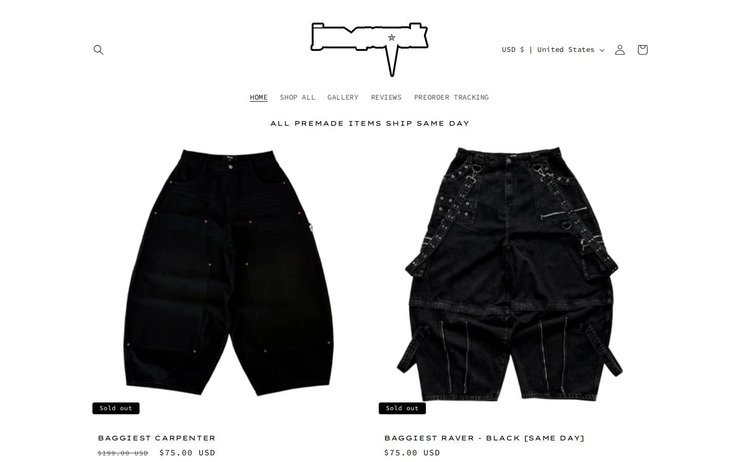 Jumpsvck homepage screenshot