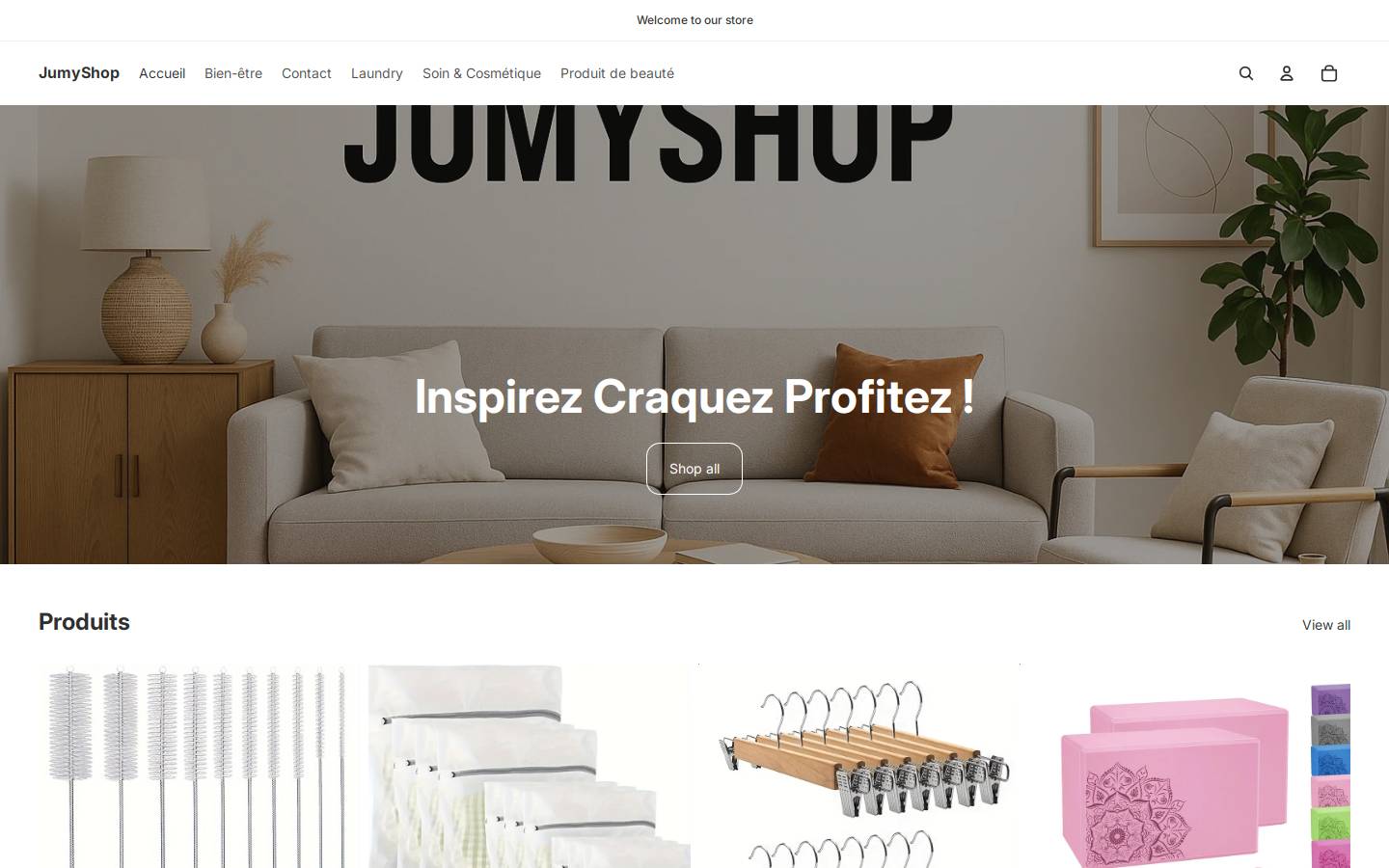 jumyshop.com homepage screenshot