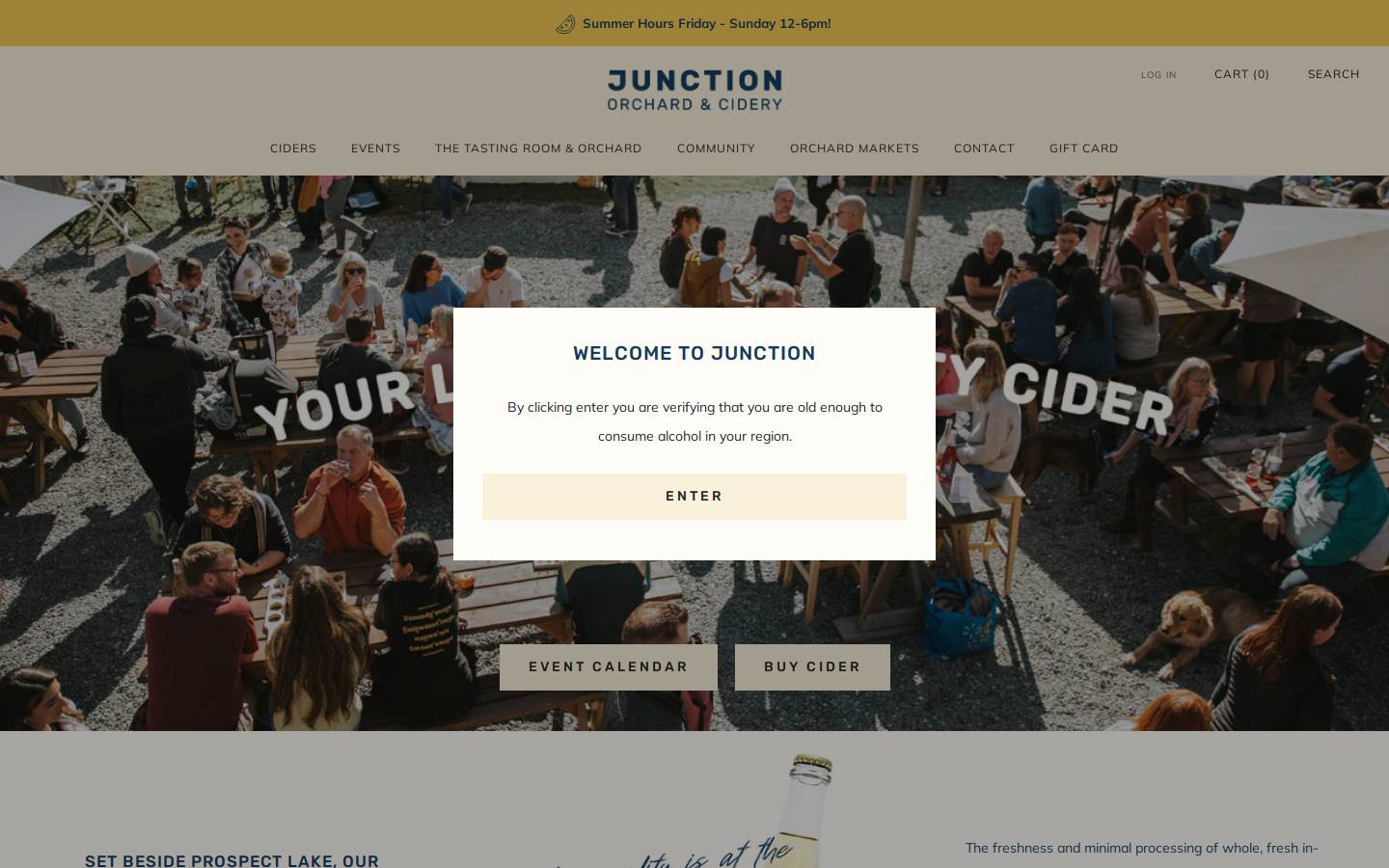 junctionvictoria.ca homepage screenshot