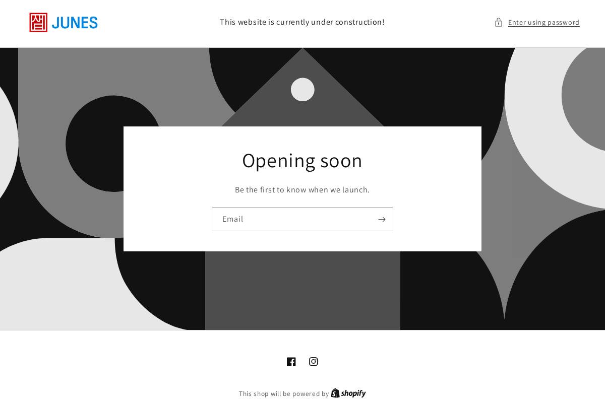 junesgraphix.com homepage screenshot