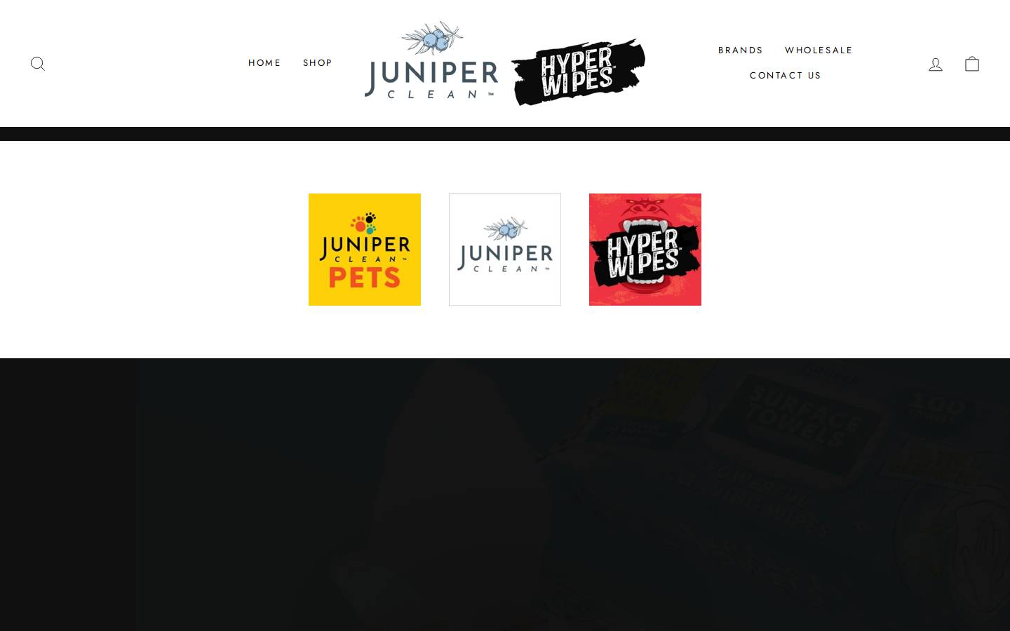 juniperclean.com homepage screenshot