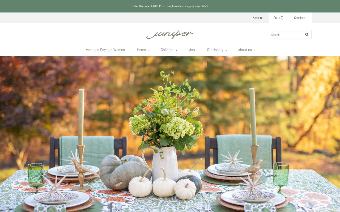 junipermillbrook.com homepage screenshot