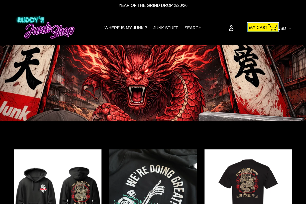 junk4less.net homepage screenshot