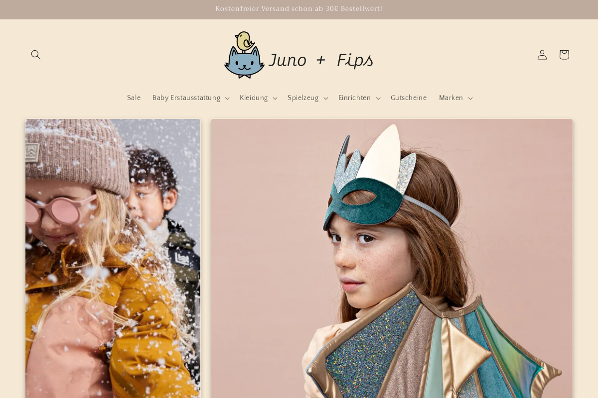 junoundfips.de homepage screenshot