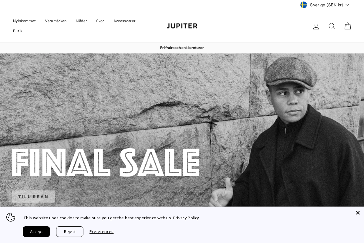Jupiter homepage screenshot