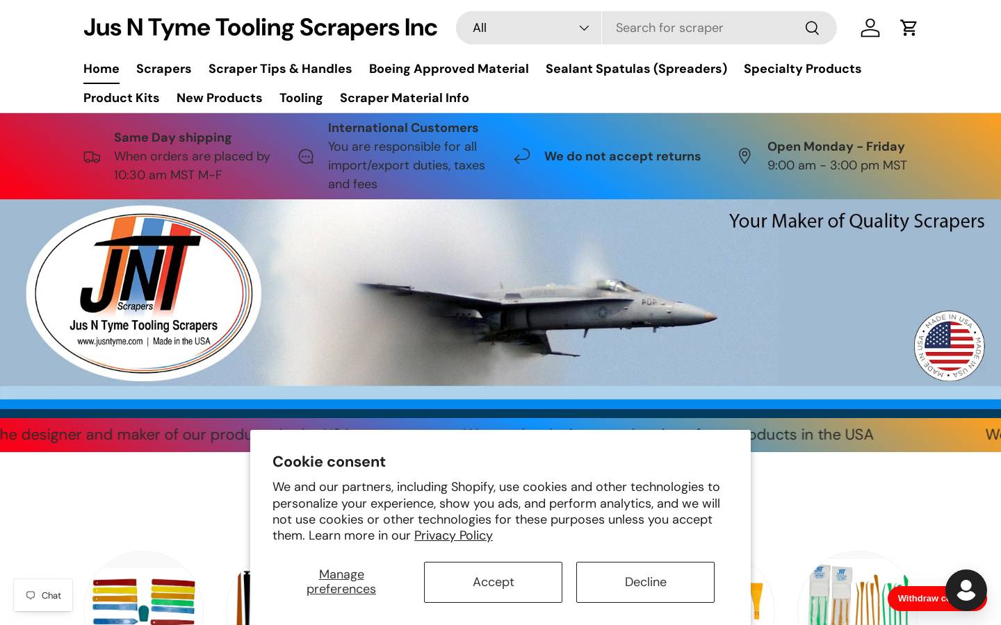 jusntyme.com homepage screenshot
