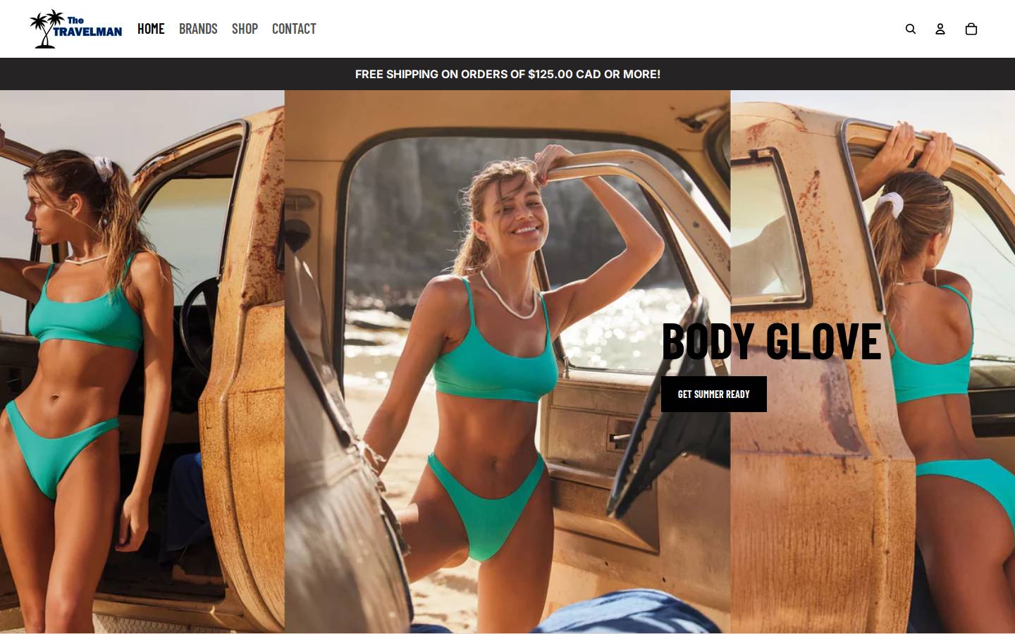 just1morebag.com homepage screenshot