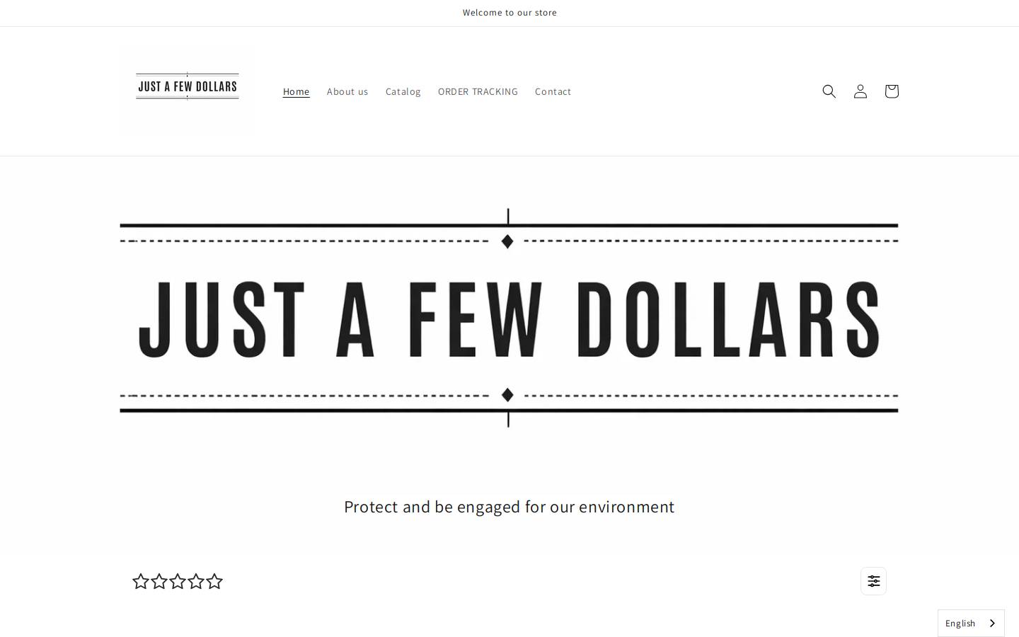 justafewdollars.com homepage screenshot