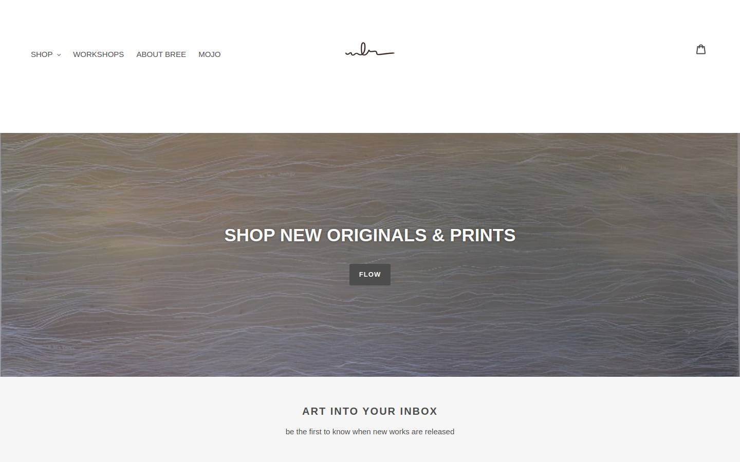 justbree.com homepage screenshot