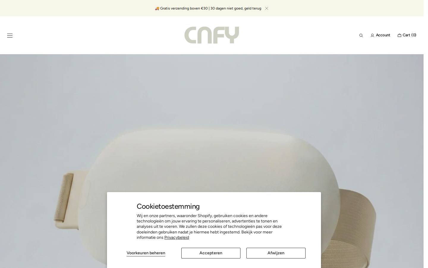 justcomfy.shop homepage screenshot