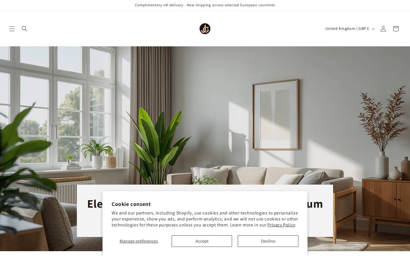 JustGotYou homepage screenshot