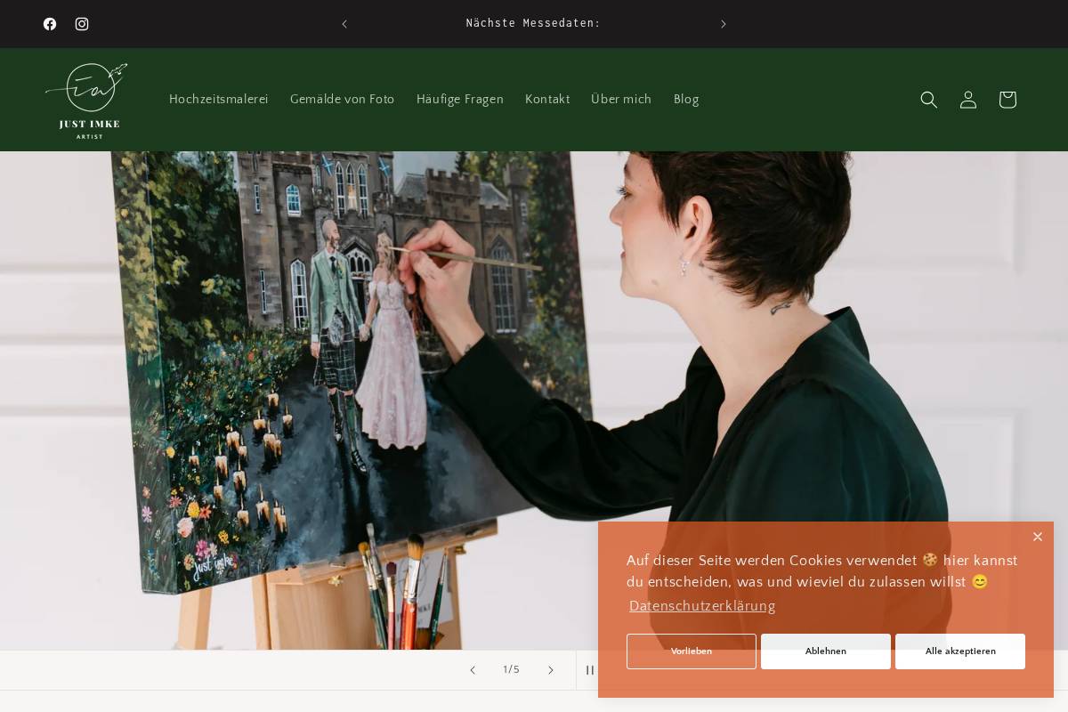 justimke.de homepage screenshot