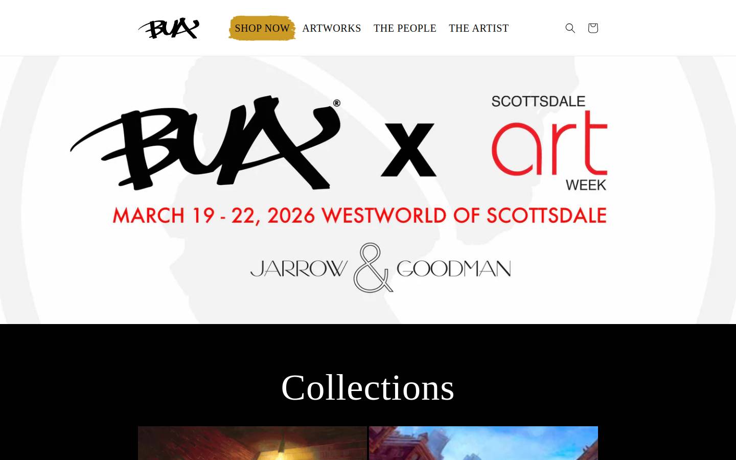 justinbua.com homepage screenshot