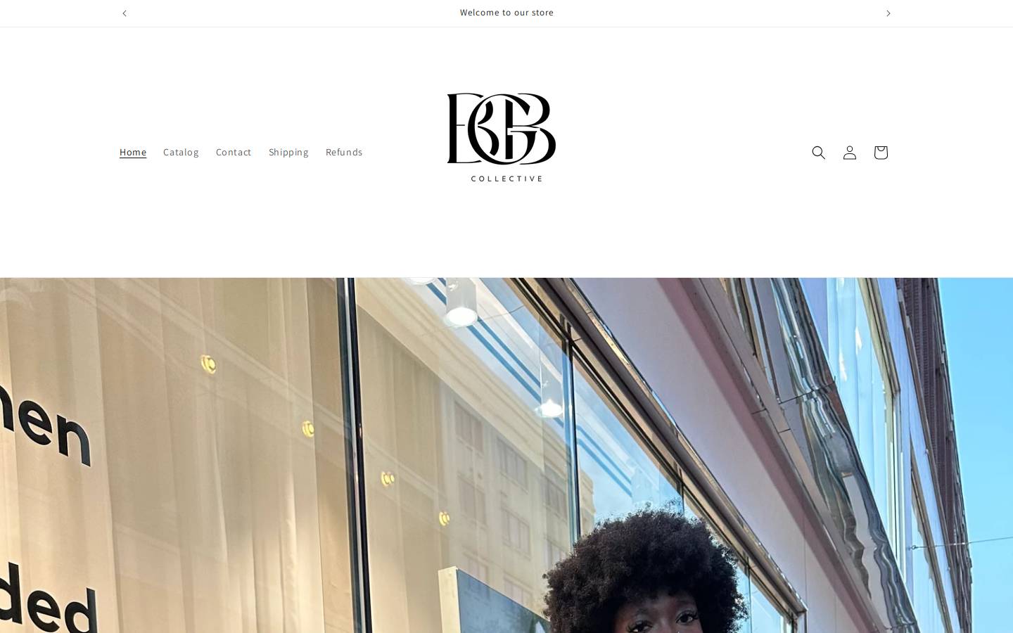 justmelanin.shop homepage screenshot