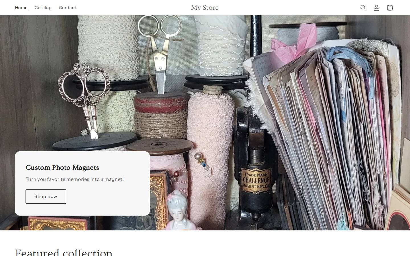 justpaperandbling.com homepage screenshot