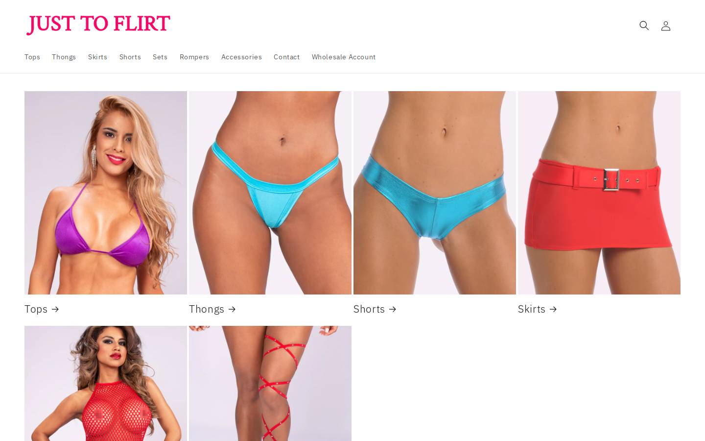 justtoflirt.com homepage screenshot
