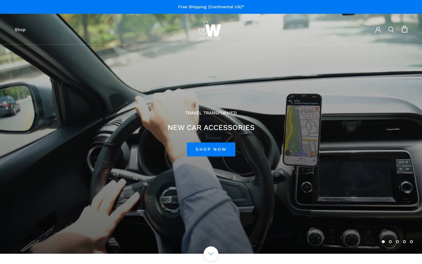 justwireless.com homepage screenshot