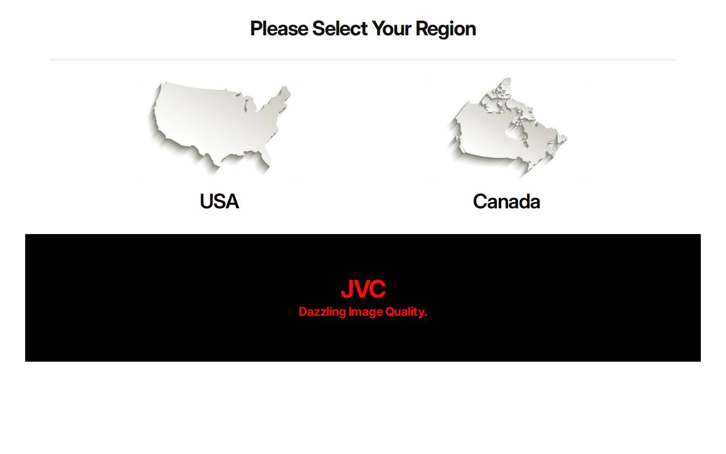 jvcproducts.com homepage screenshot
