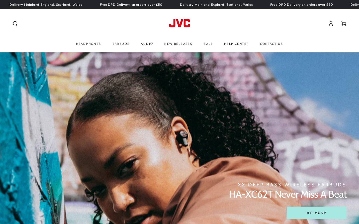 Jvcshop homepage screenshot