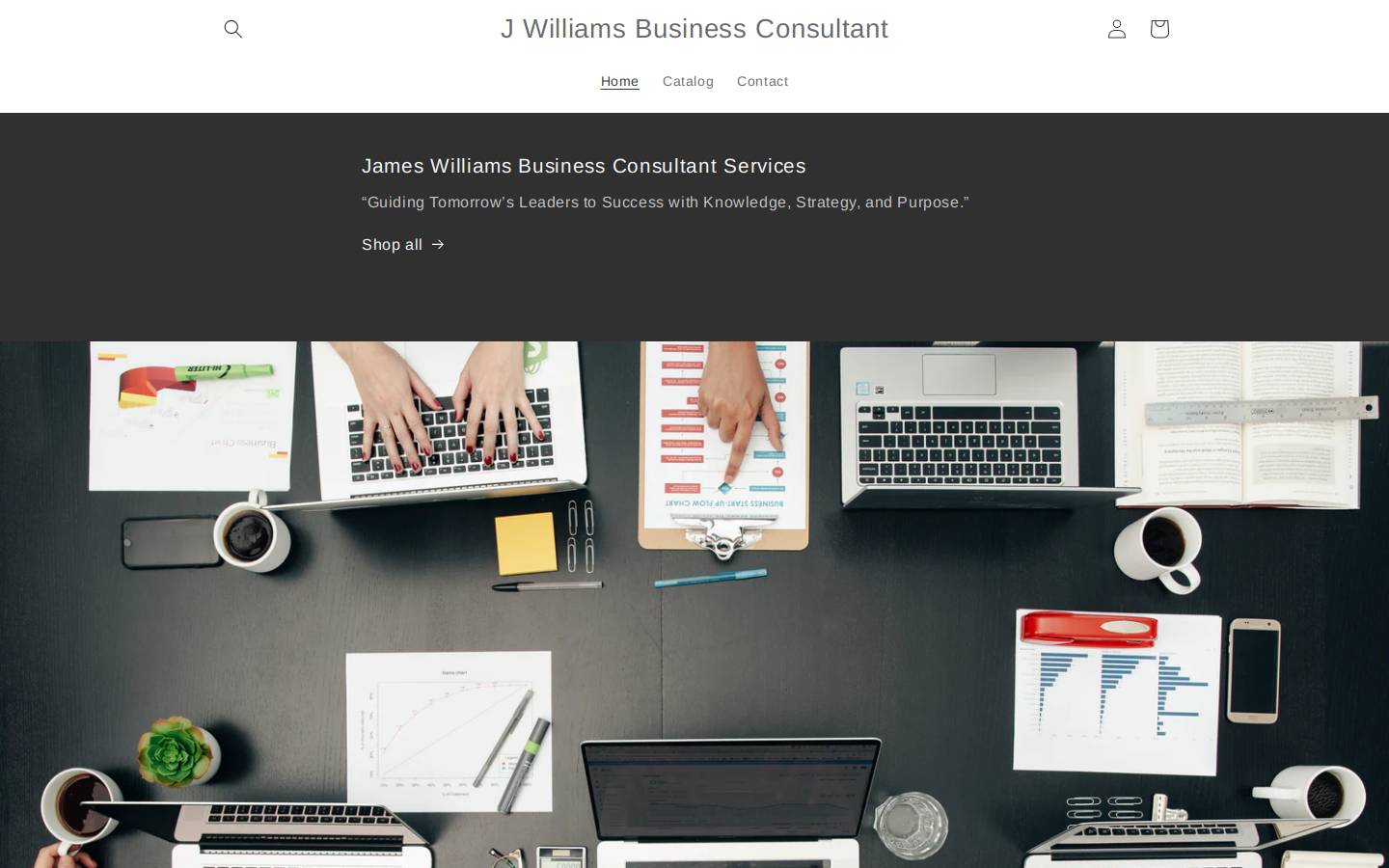 jwilliamsconsultant.com homepage screenshot
