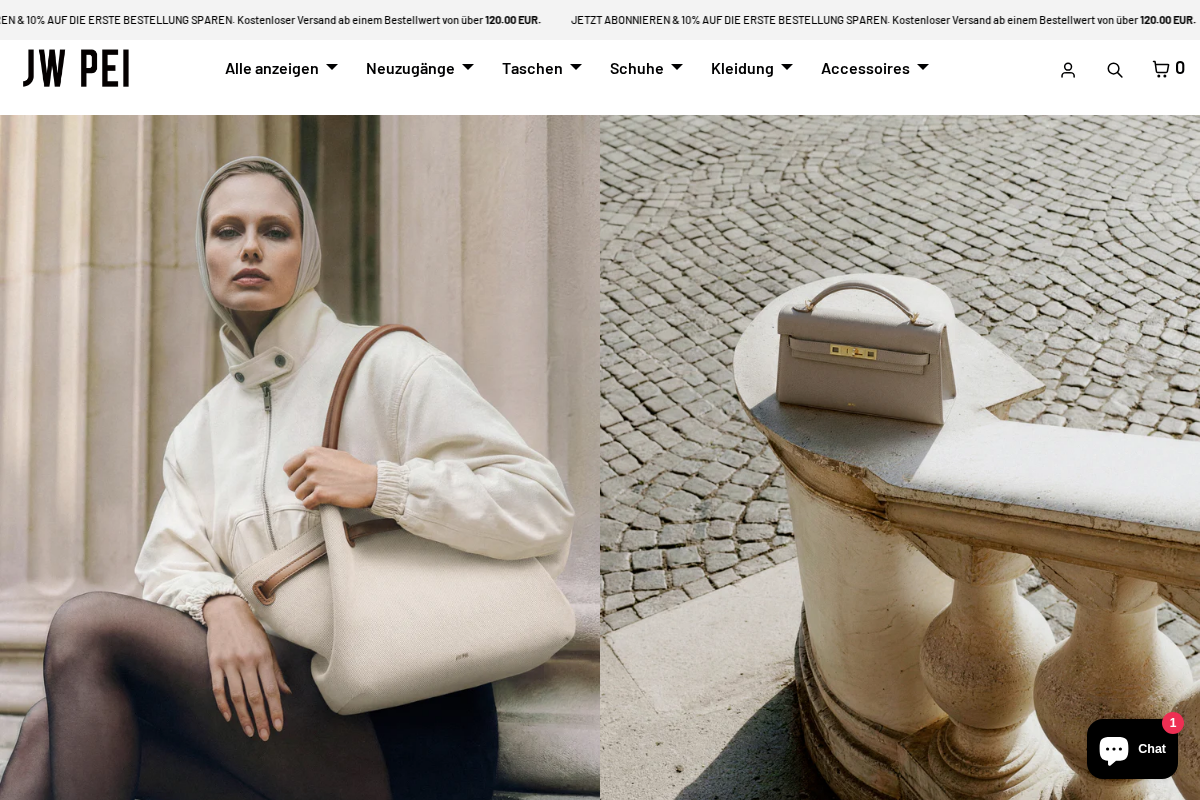 JW PEI Germany Official homepage screenshot