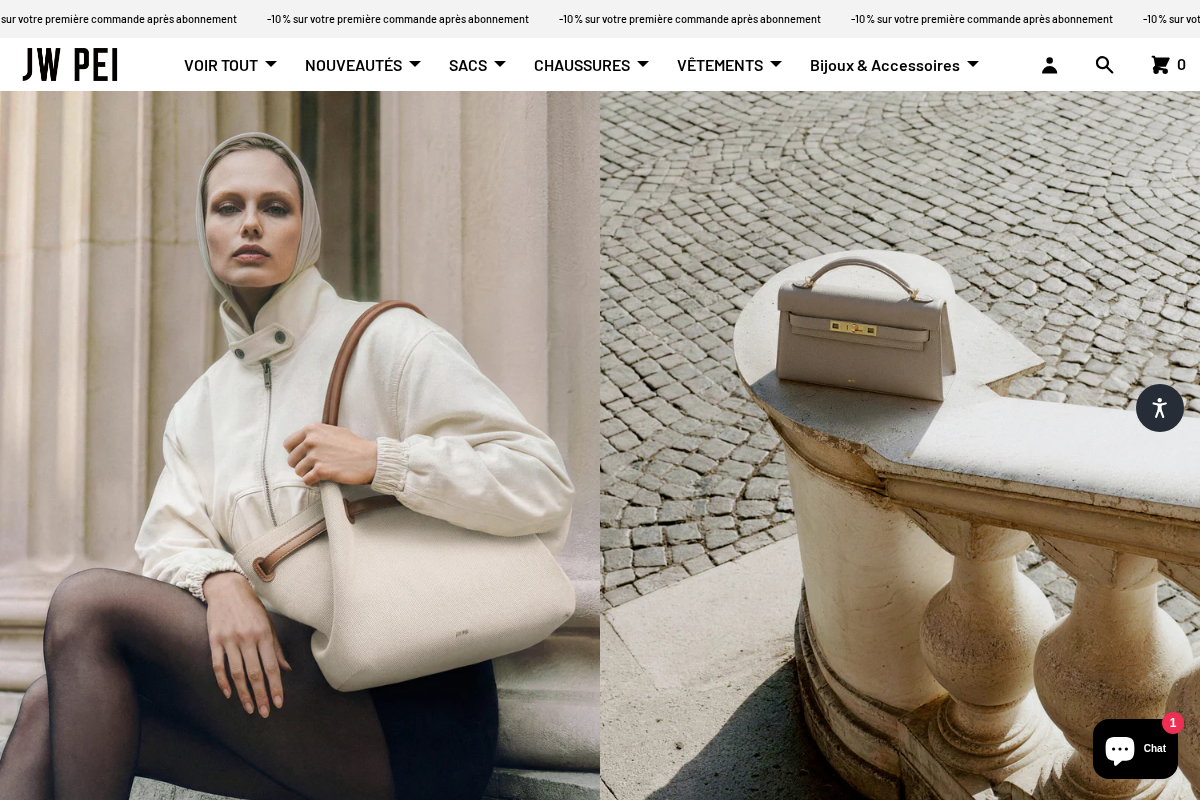 jwpei.fr homepage screenshot