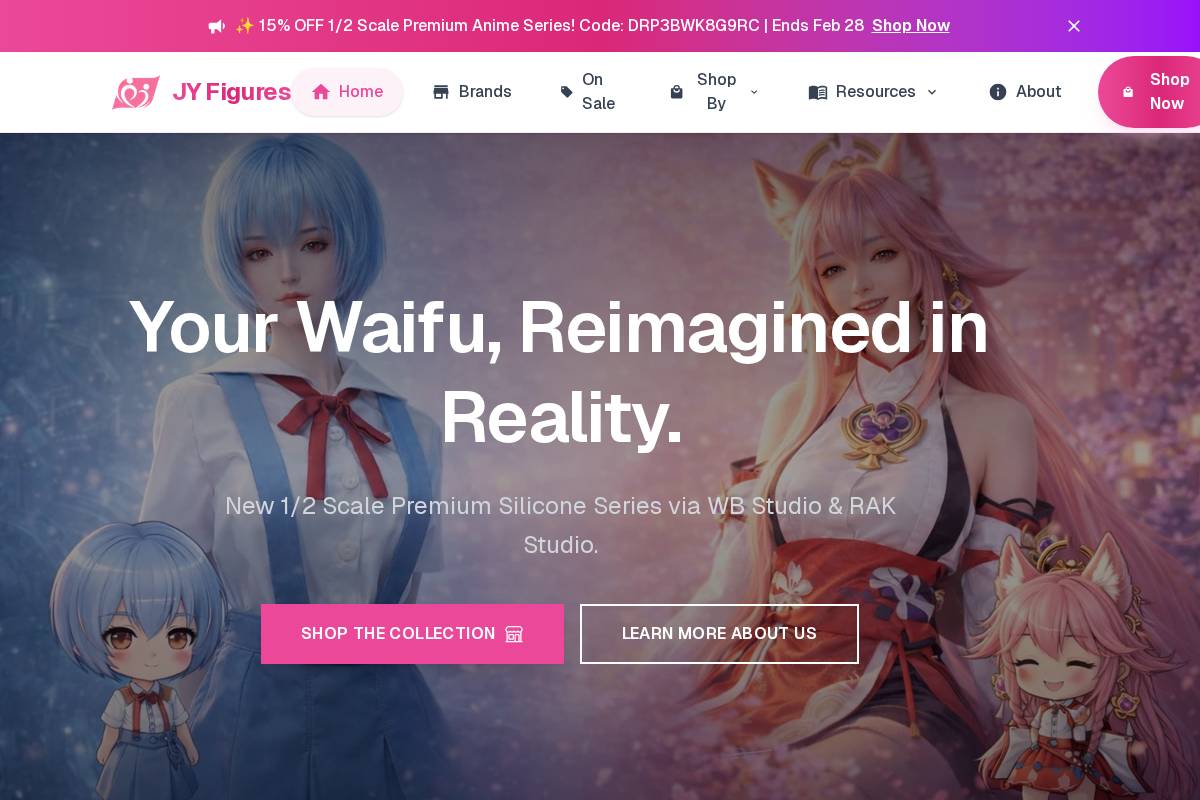 jydoll-ca.com homepage screenshot