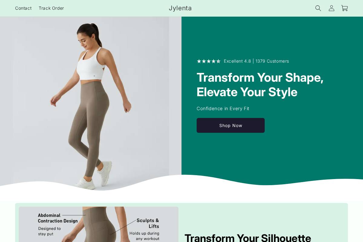 jylenta.com homepage screenshot