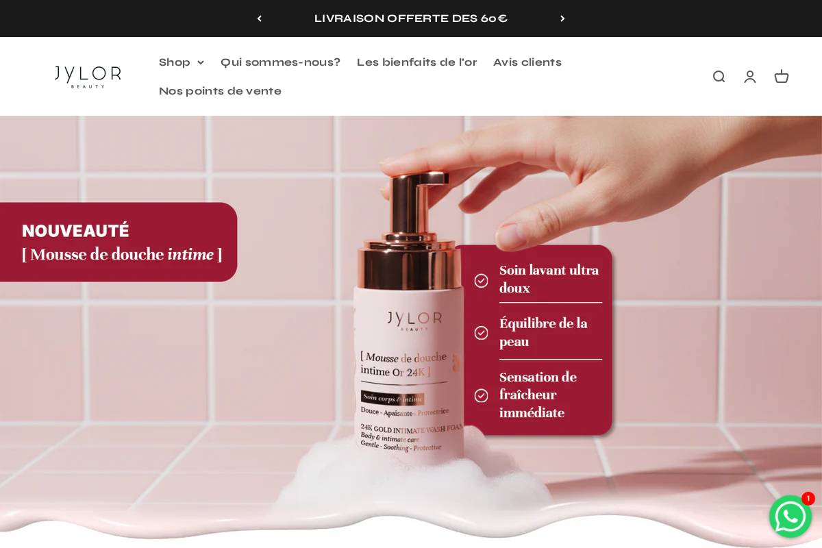 Jylor homepage screenshot