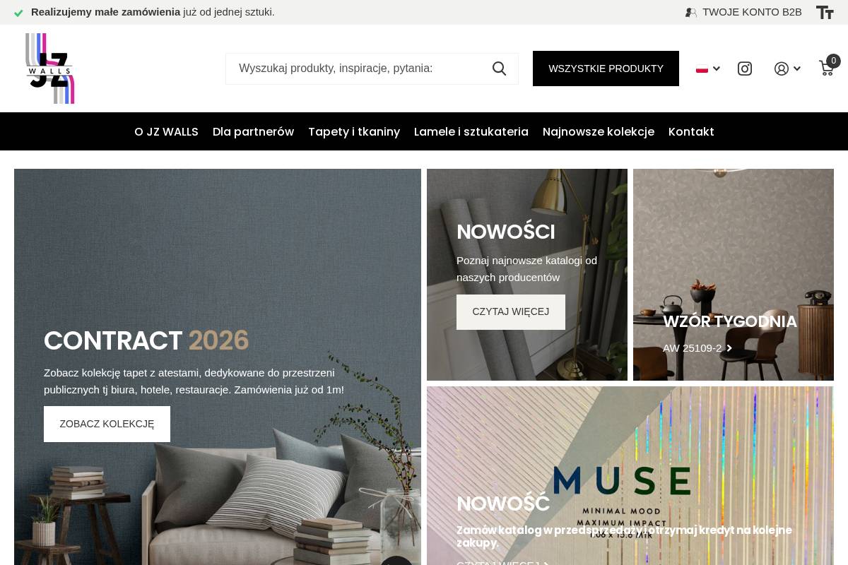 jzwalls.eu homepage screenshot