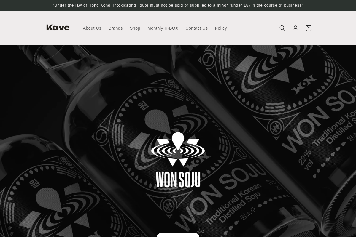 k-ave.com homepage screenshot