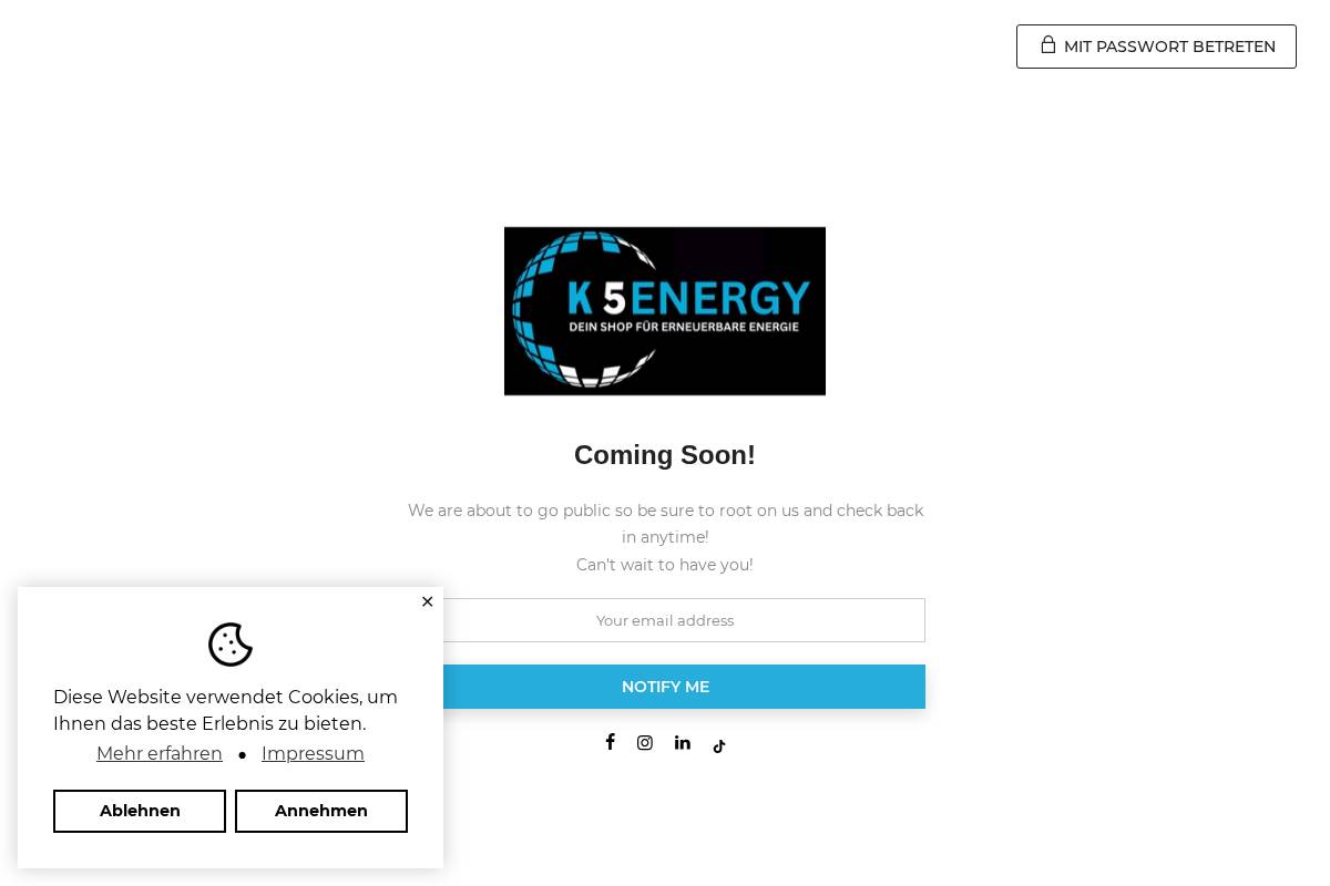 K5Trade homepage screenshot