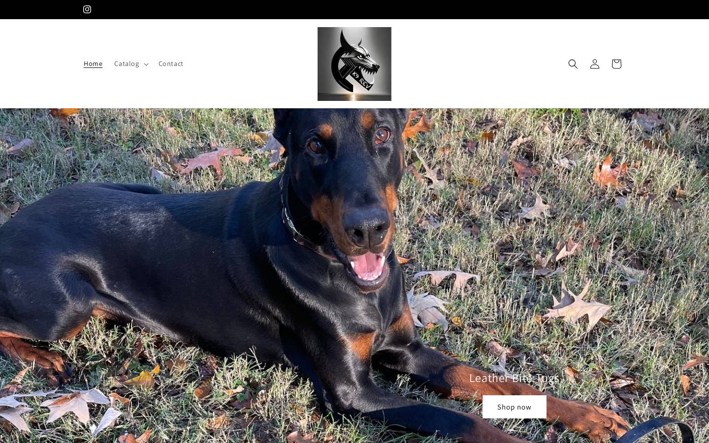 k9rev.com homepage screenshot