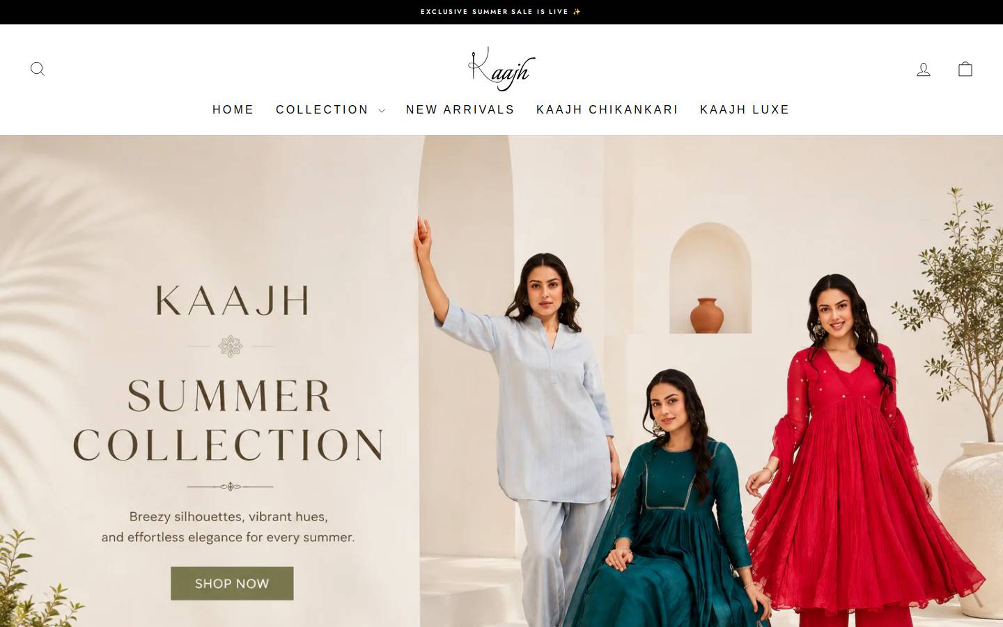 kaajh.com homepage screenshot