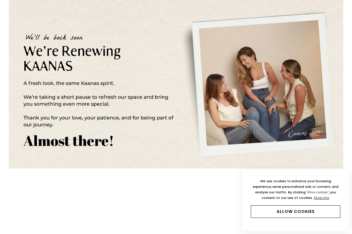 KAANAS homepage screenshot