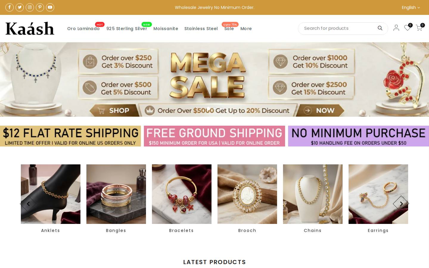 kaashusa.com homepage screenshot