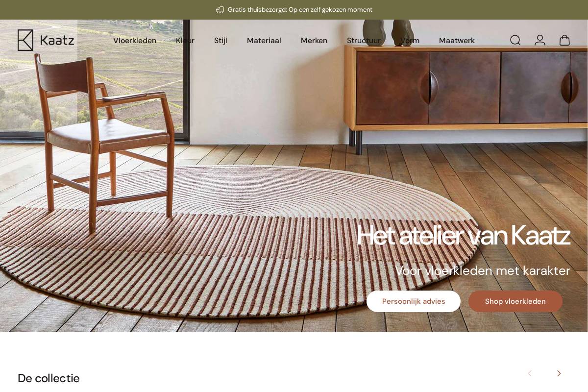 kaatz.nl homepage screenshot