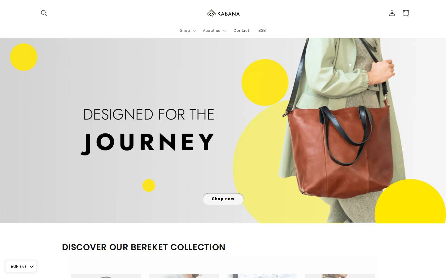 kabanadesign.com homepage screenshot