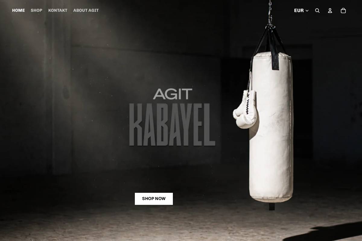 kabayelboxing.com homepage screenshot