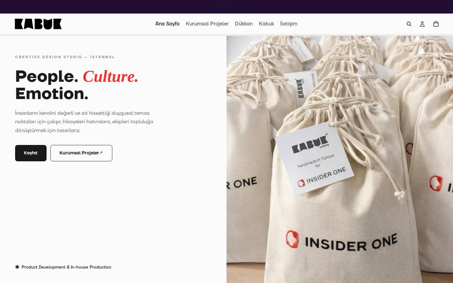 kabukcolony.com homepage screenshot
