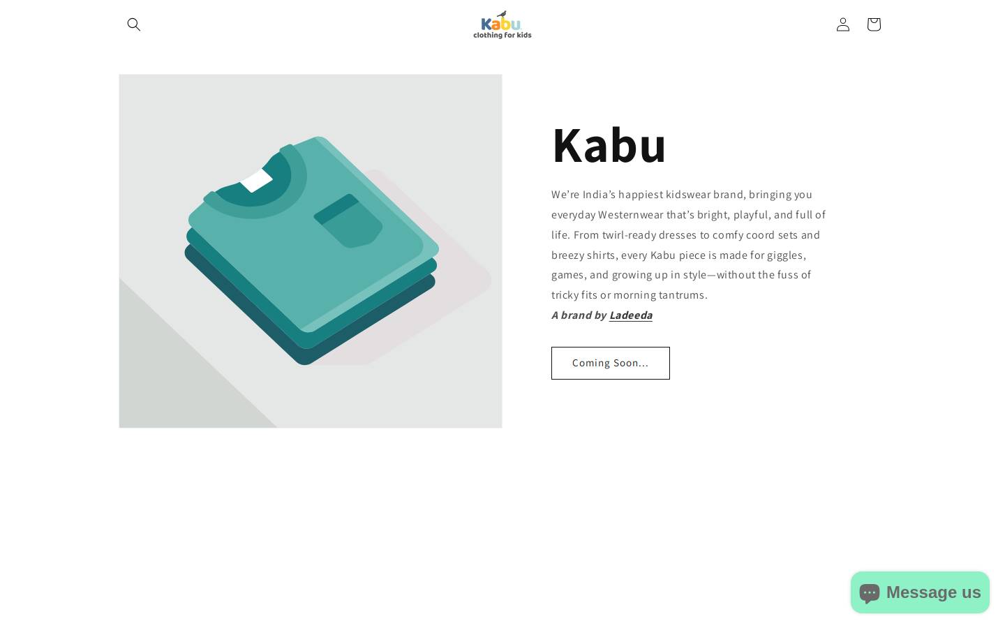 kabukids.in homepage screenshot