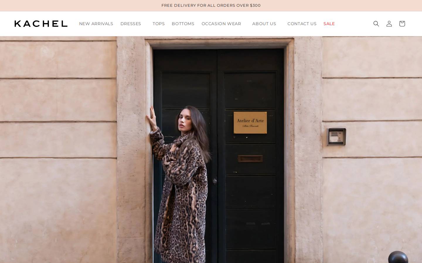 KACHEL homepage screenshot