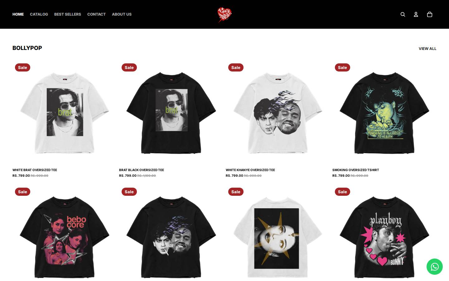 kachumber.in homepage screenshot