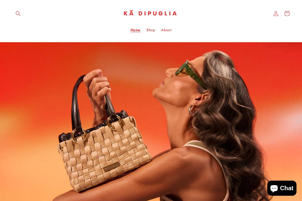kadipuglia.com homepage screenshot