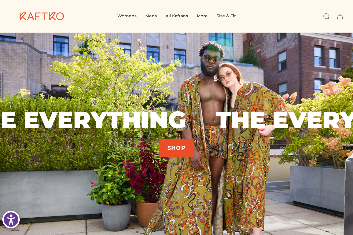 kaftko.com homepage screenshot